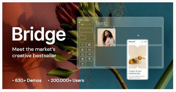 Bridge – Creative Multipurpose WordPress Theme